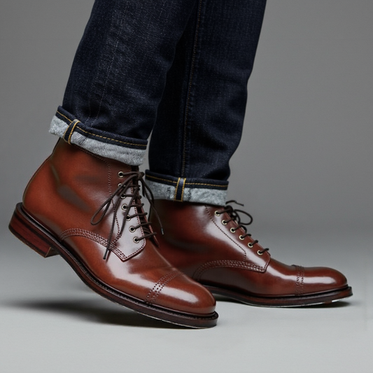 Botines de Cuero para Hombre