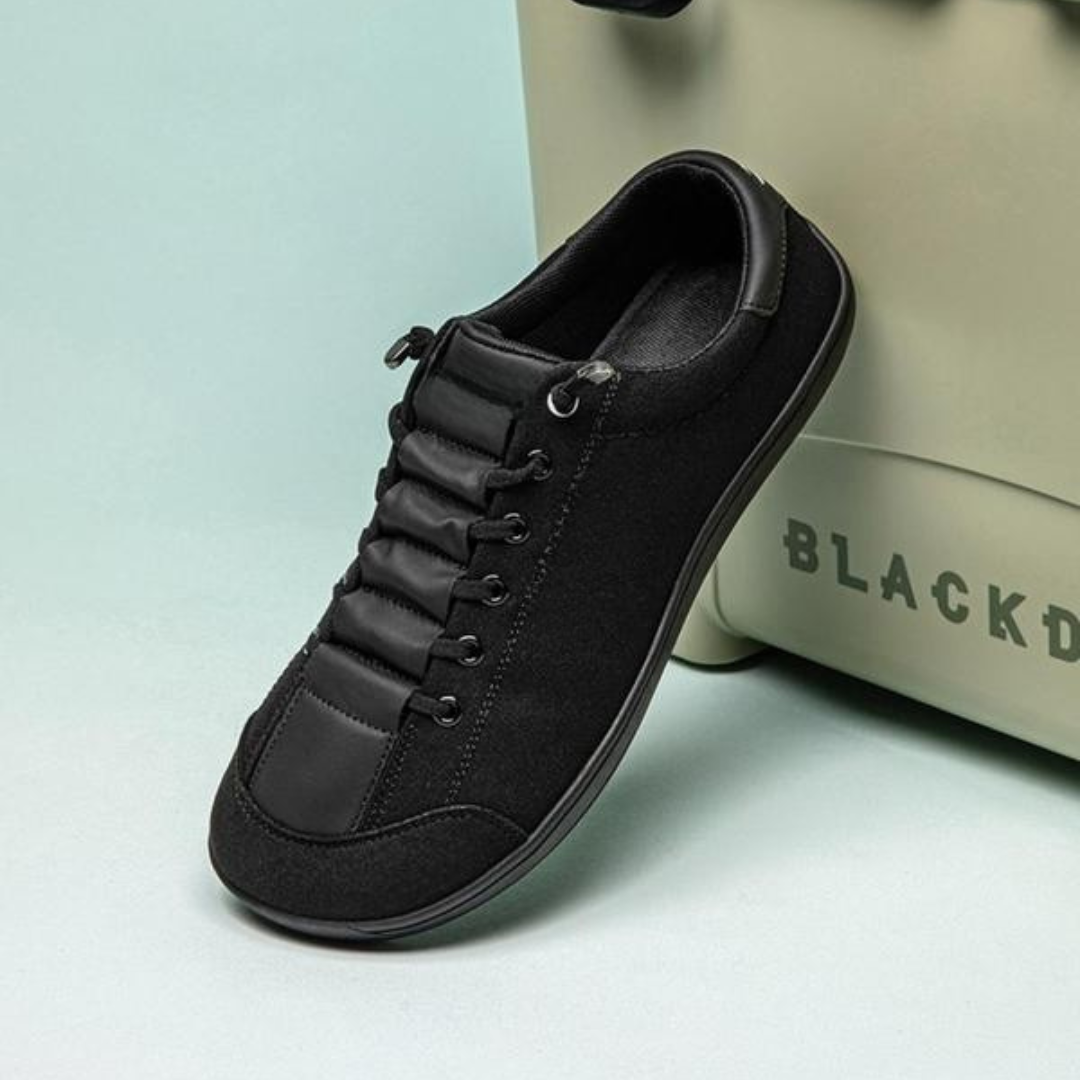 Zapatillas casual de tela con puntera ancha Unisex®