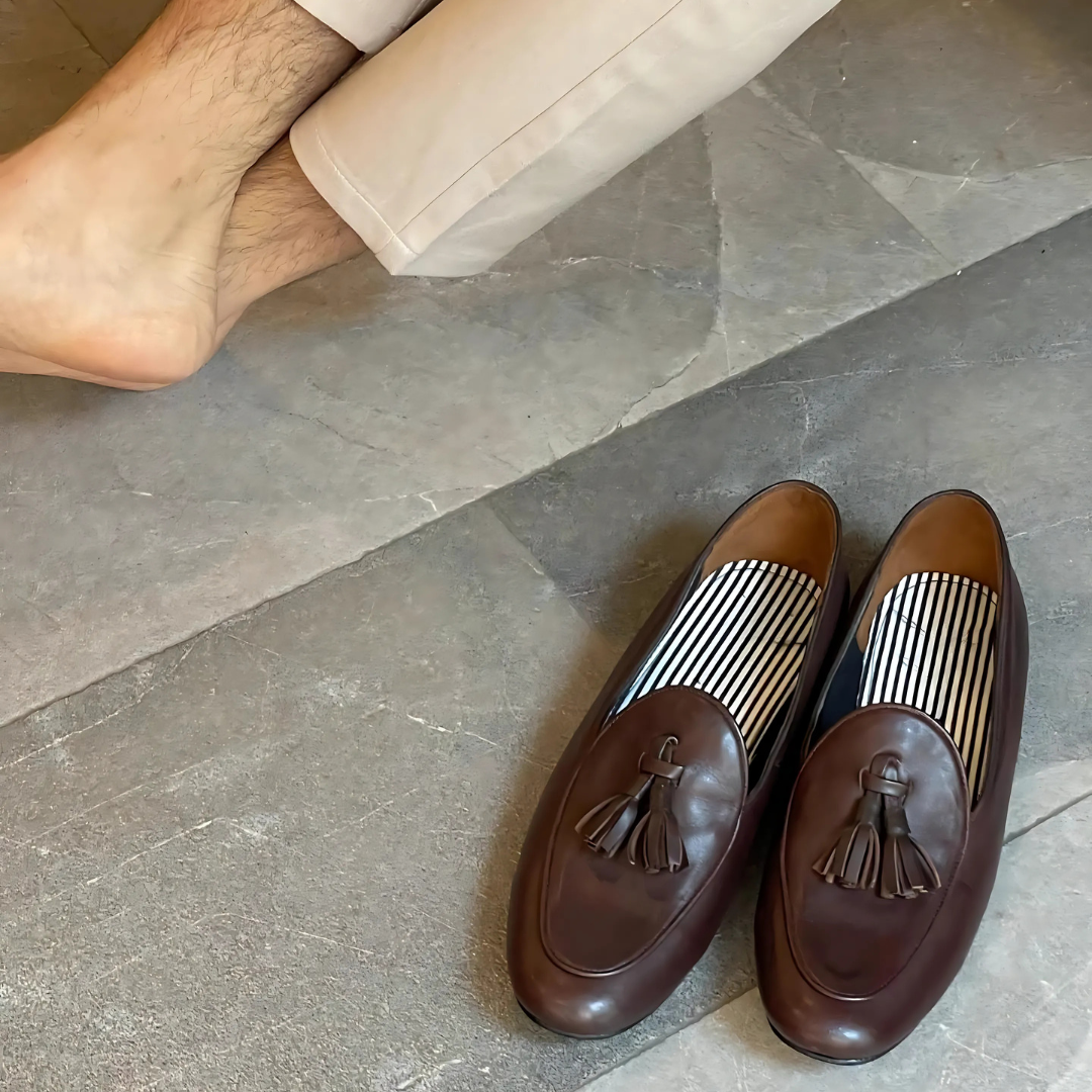 Mocasines clásicos para hombre con un toque contemporáneo