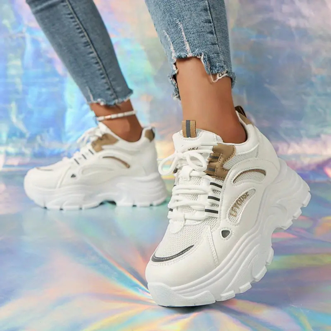 Zapatillas con plataforma para mujer