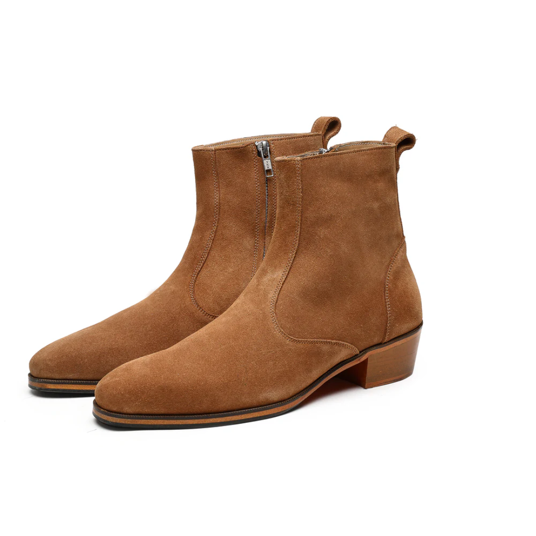 Botas Cortas en Ante de Hombre