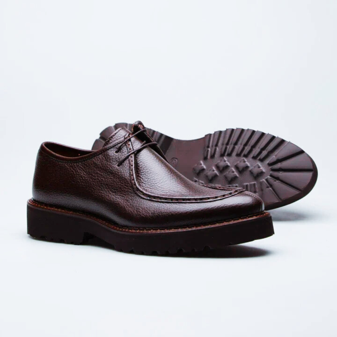 Zapatos clasicos en cuero con suela ergonomica para hombre