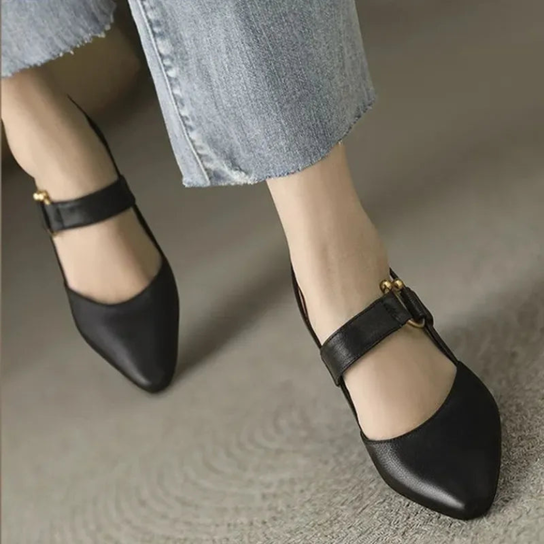 zapatos ortopédicos Cómodos  de tacón medio para mujer