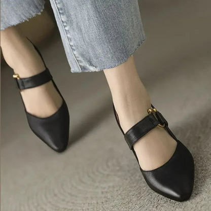 zapatos ortopédicos Cómodos  de tacón medio para mujer