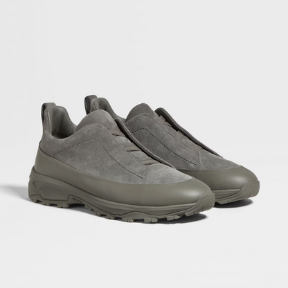 Zapatos de cuero y ante para hombre