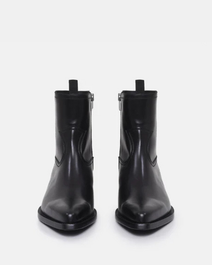 Botas de Estilo Western para Hombre con Diseño Grabado Espíritu Rebelde y Estilo Icónico