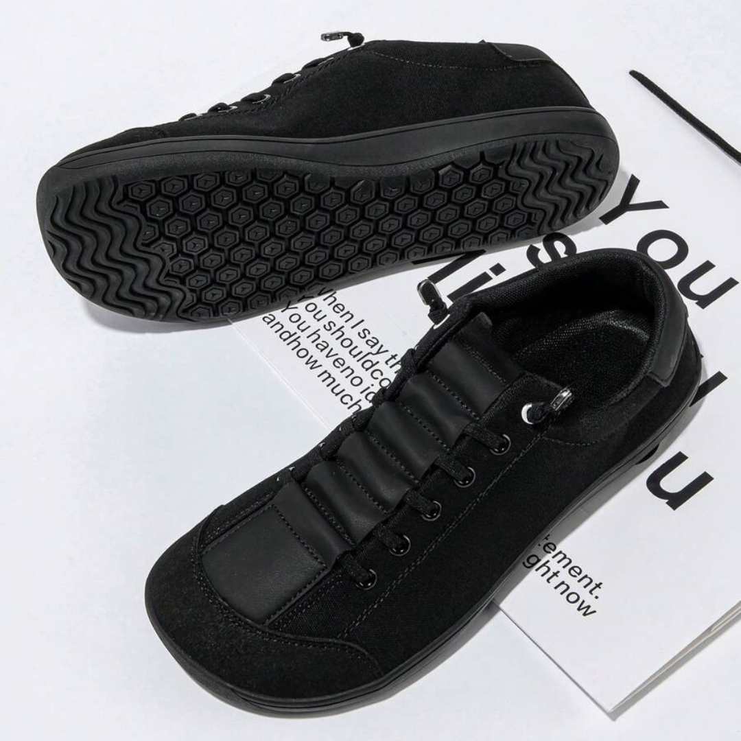Zapatillas casual de tela con puntera ancha Unisex®