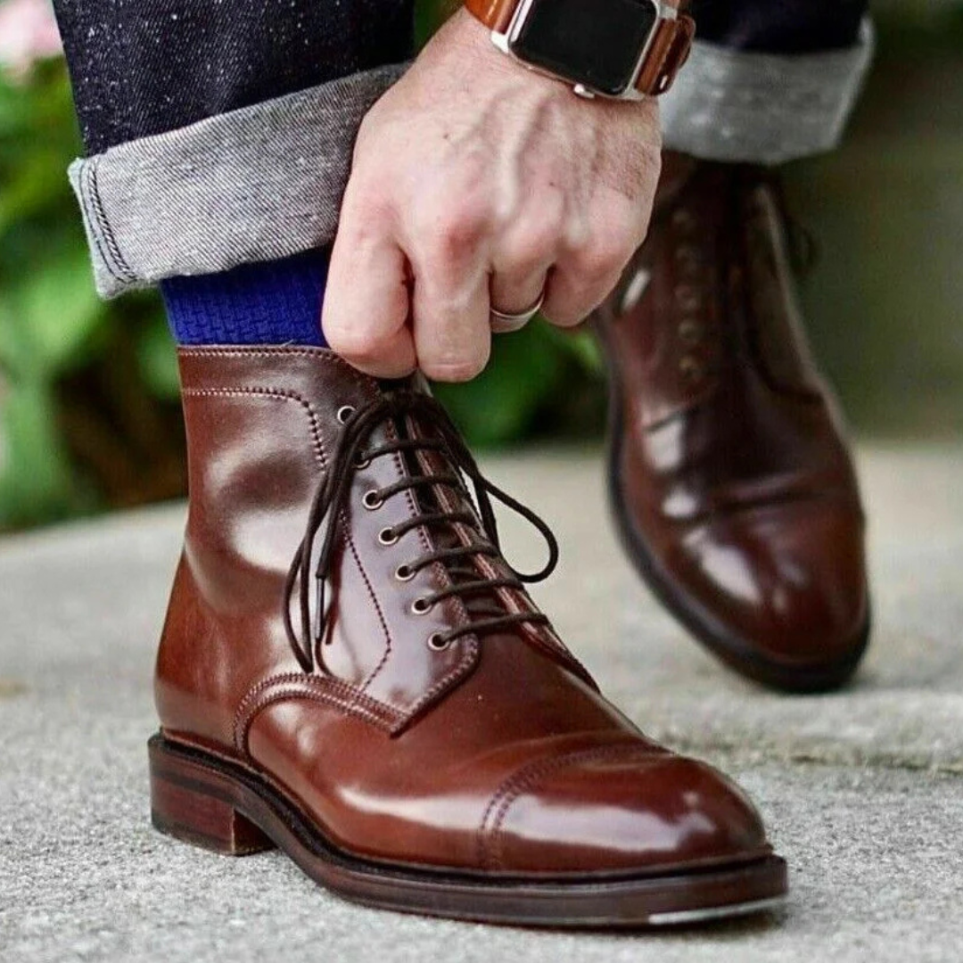 Botines de Cuero para Hombre