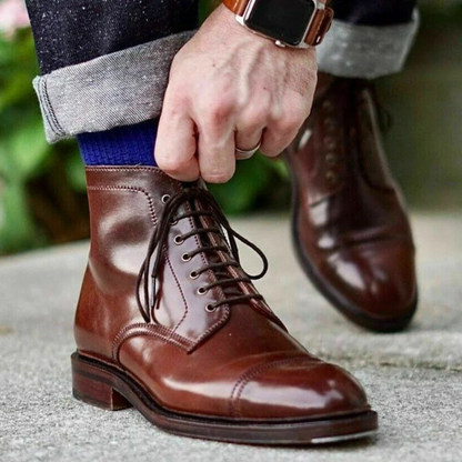 Botines de Cuero para Hombre