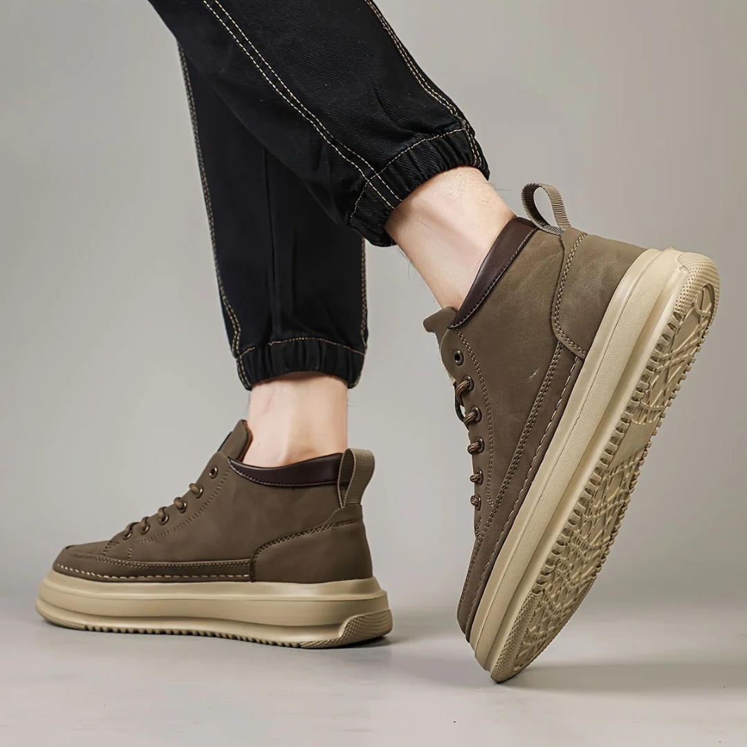 Botines casuales con suela ergonómica para hombre