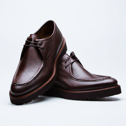 Zapatos clasicos en cuero con suela ergonomica para hombre