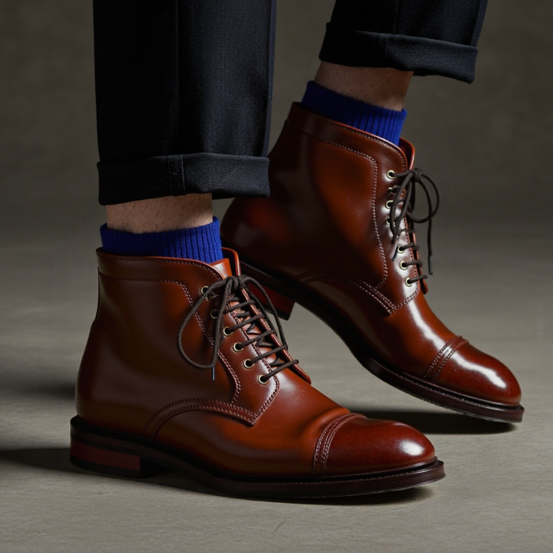 Botines de Cuero para Hombre