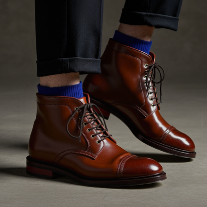 Botines de Cuero para Hombre