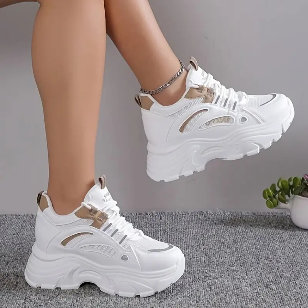 Zapatillas con plataforma para mujer