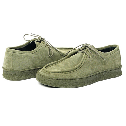 Zapatos Casuales Clásicos de ante hechos a Mano®