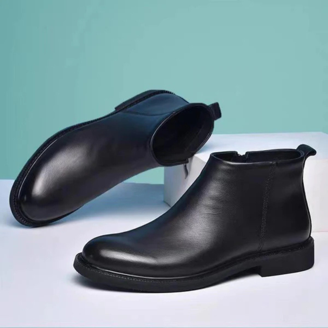 Zapatos de Cuero Antideslizantes para Hombre®