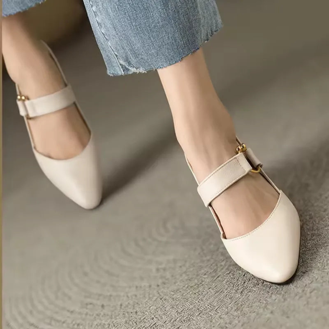 zapatos ortopédicos Cómodos  de tacón medio para mujer