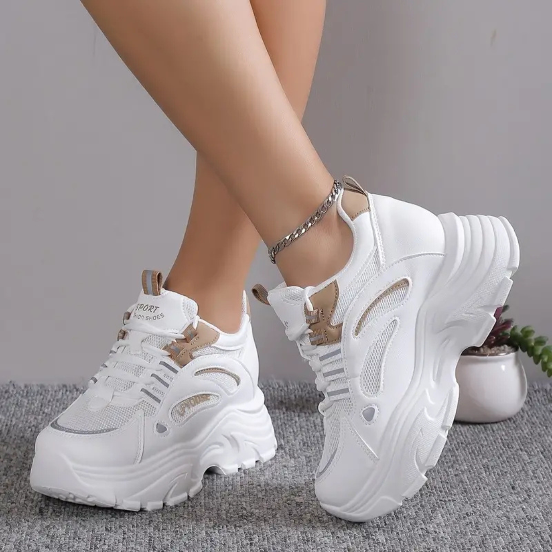 Zapatillas con plataforma para mujer