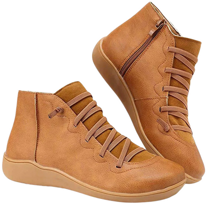Botines con suela cómoda para mujer