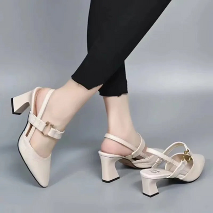 zapatos ortopédicos Cómodos  de tacón medio para mujer