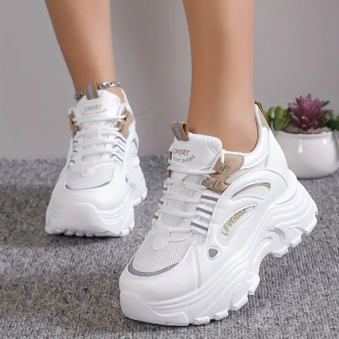 Zapatillas con plataforma para mujer