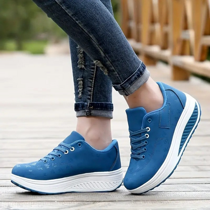 Zapatillas deportivas de suela alta para mujer