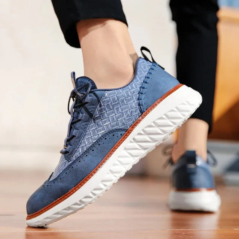 Zapatos deportivos casuales pasa hombre
