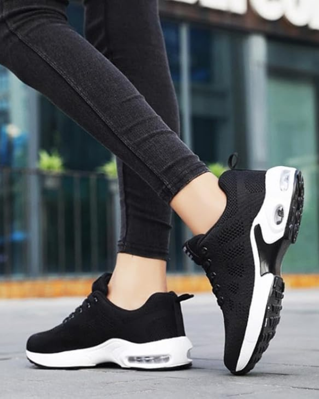 Zapatillas Deportivas con Malla de Aire para Mujer
