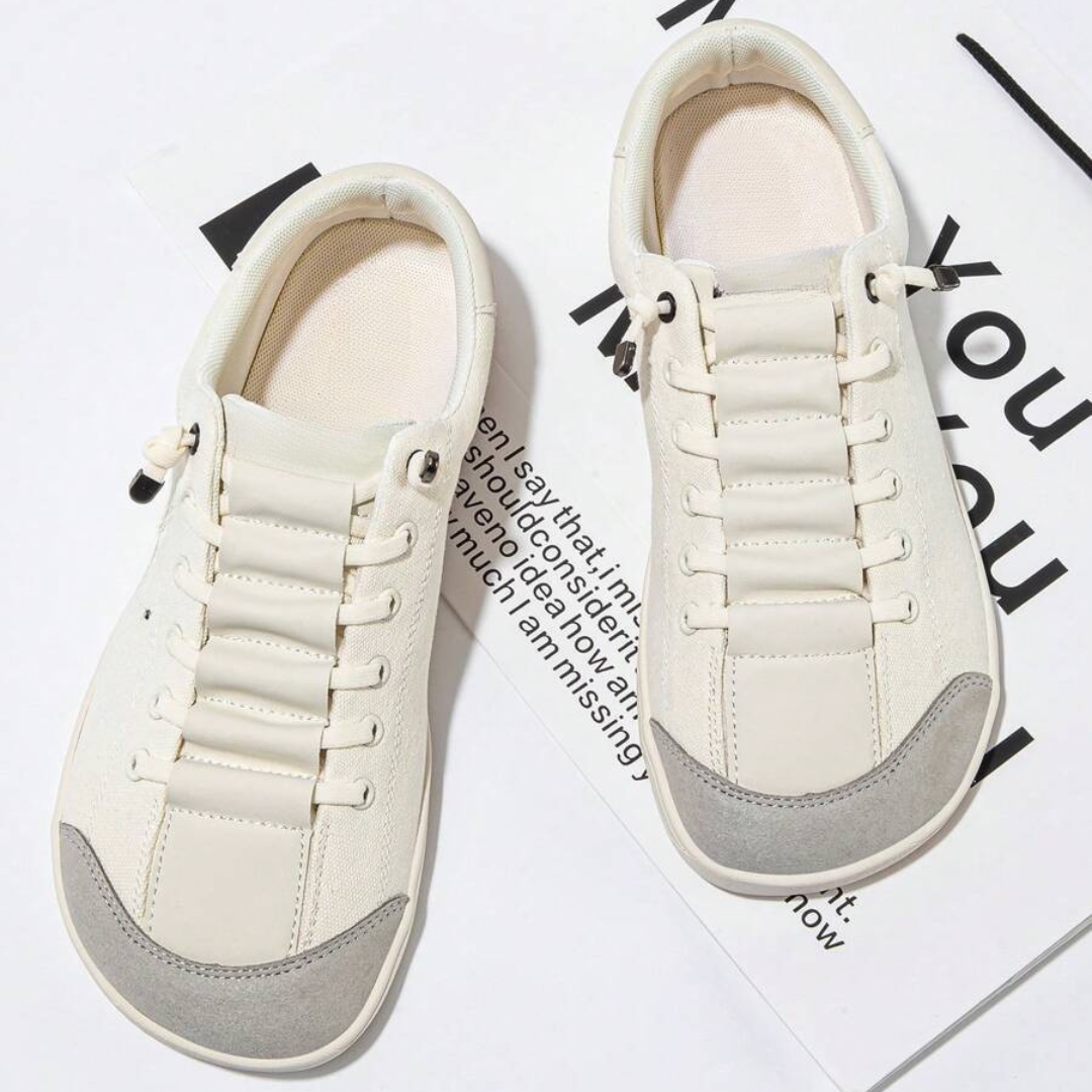 Zapatillas casual de tela con puntera ancha Unisex®