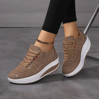 Zapatillas deportivas de suela alta para mujer