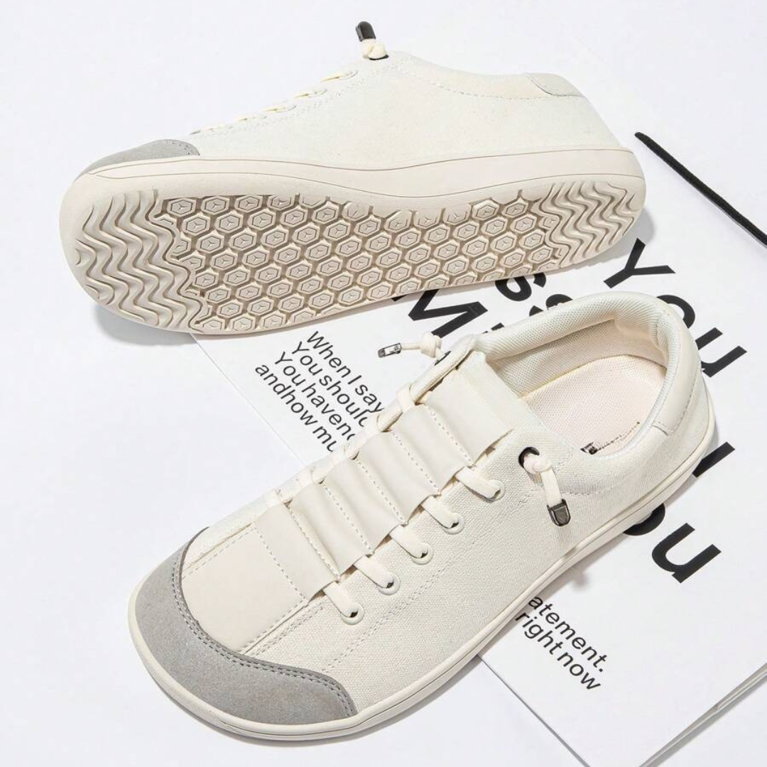 Zapatillas casual de tela con puntera ancha Unisex®