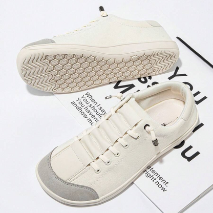 Zapatillas casual de tela con puntera ancha Unisex®